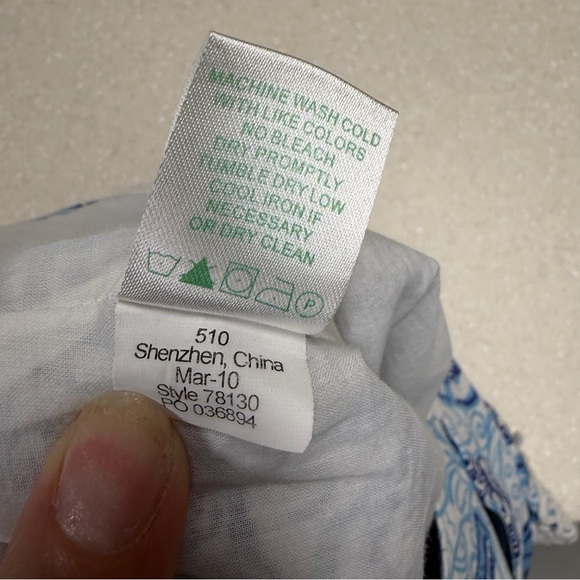 Holy Grail Lilly Pulitzer Originals Stuffed Shells Roslyn Mini Skirt Size 4 - Picture 9 of 10